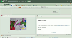 Desktop Screenshot of darkcat25.deviantart.com