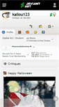 Mobile Screenshot of kallou123.deviantart.com