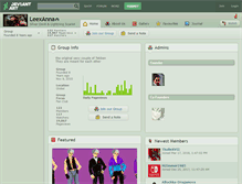 Tablet Screenshot of leexanna.deviantart.com