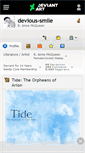 Mobile Screenshot of devious-smile.deviantart.com