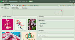 Desktop Screenshot of ingas-ingas.deviantart.com