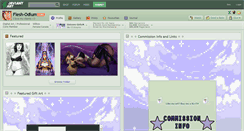 Desktop Screenshot of flesh-odium.deviantart.com