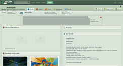 Desktop Screenshot of masixzan.deviantart.com