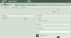 Desktop Screenshot of lpmg.deviantart.com