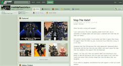 Desktop Screenshot of ironhidefansunite.deviantart.com
