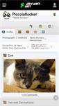 Mobile Screenshot of piccolarocker.deviantart.com