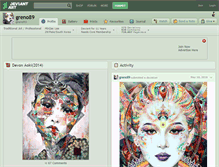 Tablet Screenshot of greno89.deviantart.com