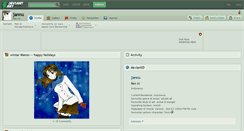 Desktop Screenshot of jannu.deviantart.com