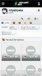 Mobile Screenshot of miyabiyaka.deviantart.com