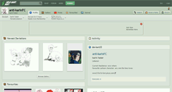 Desktop Screenshot of anti-karinfc.deviantart.com