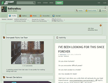 Tablet Screenshot of bathsraikou.deviantart.com