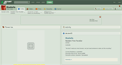 Desktop Screenshot of bluebella.deviantart.com