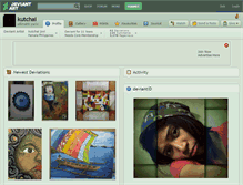 Tablet Screenshot of kutchai.deviantart.com