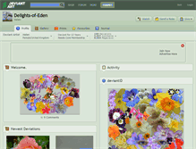 Tablet Screenshot of delights-of-eden.deviantart.com