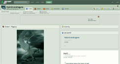 Desktop Screenshot of hybrid-androgyne.deviantart.com