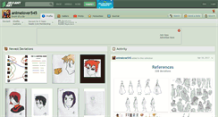 Desktop Screenshot of animelover545.deviantart.com