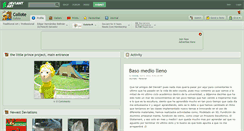 Desktop Screenshot of collote.deviantart.com