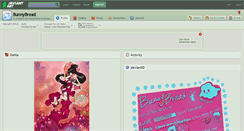 Desktop Screenshot of bunnybread.deviantart.com