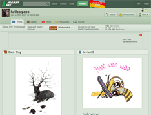 Tablet Screenshot of hellcorpceo.deviantart.com