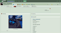 Desktop Screenshot of fukyuu-akutenshi.deviantart.com