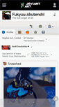 Mobile Screenshot of fukyuu-akutenshi.deviantart.com