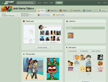 Tablet Screenshot of anti-sierra-tdtm.deviantart.com