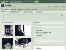 Tablet Screenshot of kiev-club.deviantart.com