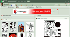 Desktop Screenshot of fanboy67.deviantart.com