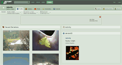 Desktop Screenshot of newra.deviantart.com