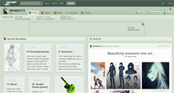 Desktop Screenshot of neospice12.deviantart.com