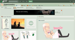 Desktop Screenshot of dreamscomealive.deviantart.com