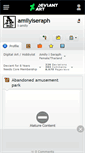 Mobile Screenshot of amilyiseraph.deviantart.com
