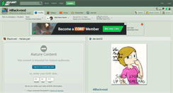 Desktop Screenshot of mblackwood.deviantart.com