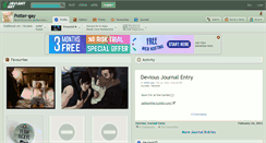 Desktop Screenshot of potter-gay.deviantart.com