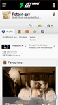 Mobile Screenshot of potter-gay.deviantart.com