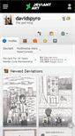 Mobile Screenshot of davidspyro.deviantart.com