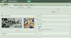 Desktop Screenshot of digidea.deviantart.com