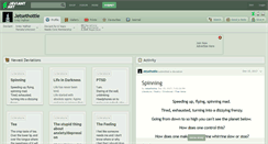 Desktop Screenshot of jetsethottie.deviantart.com