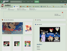 Tablet Screenshot of metbkk1.deviantart.com