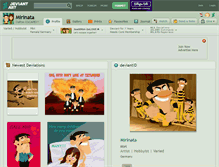 Tablet Screenshot of mirinata.deviantart.com