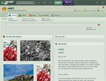 Tablet Screenshot of midr2.deviantart.com