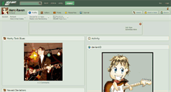 Desktop Screenshot of merc-raven.deviantart.com