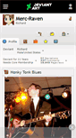 Mobile Screenshot of merc-raven.deviantart.com