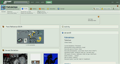 Desktop Screenshot of falindelstan.deviantart.com