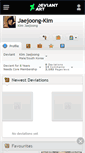 Mobile Screenshot of jaejoong-kim.deviantart.com