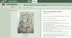 Desktop Screenshot of monsterhighclubs.deviantart.com