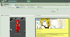 Desktop Screenshot of crosslove.deviantart.com
