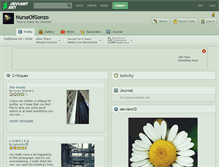 Tablet Screenshot of nurseofgonzo.deviantart.com