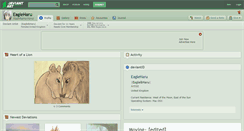 Desktop Screenshot of eagleharu.deviantart.com