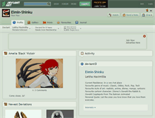 Tablet Screenshot of eimin-shinku.deviantart.com